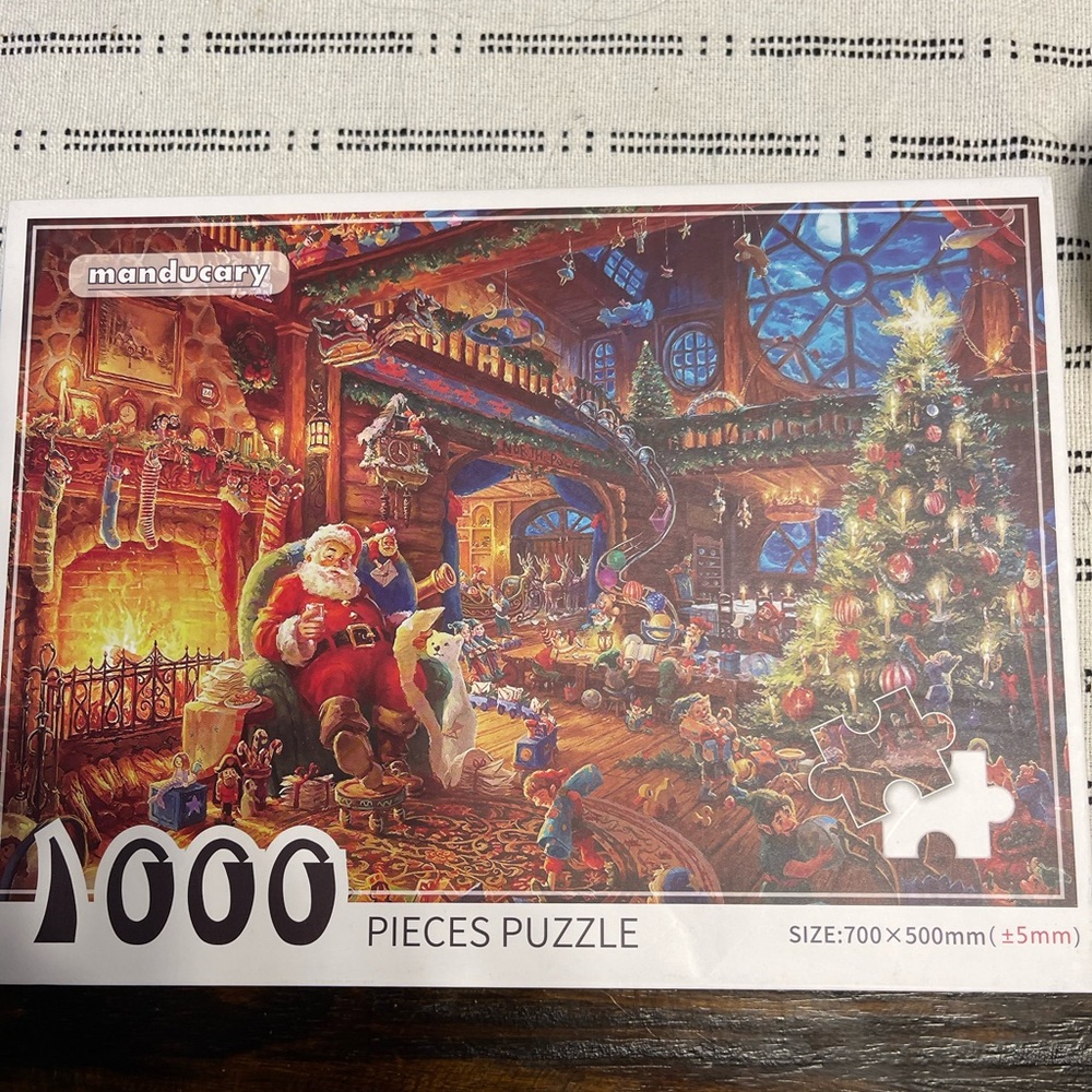 1000 Pieces Puzzle,Beautiful Christmas Puzzle